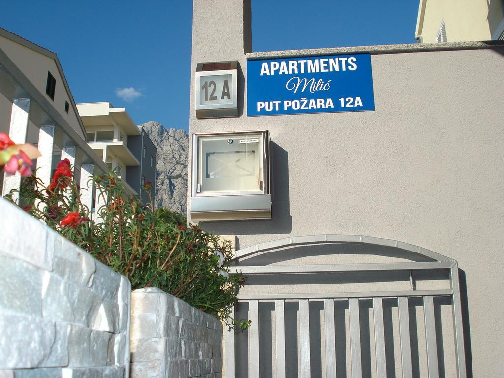 Milic Apartments Makarska Bagian luar foto