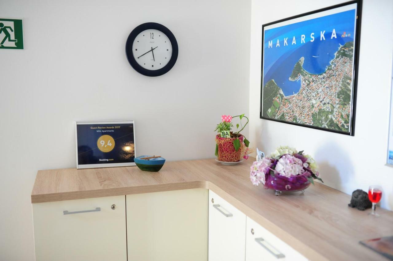 Milic Apartments Makarska Bagian luar foto